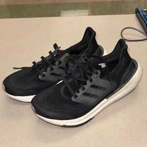 Adidas Black Ultraboost Light Shoes